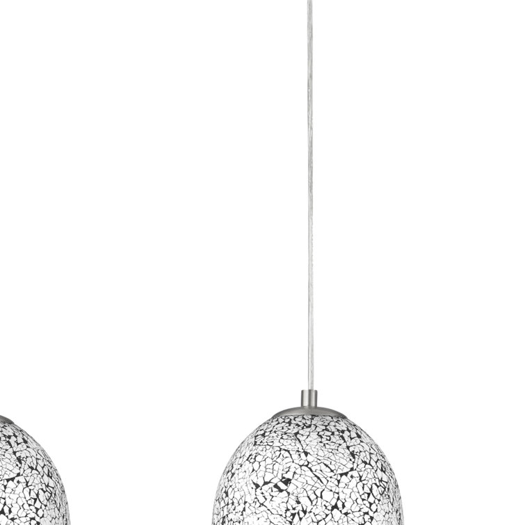 Brayden Studio Nabors 3Light Kitchen Island Pendant & Reviews